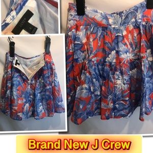 J Crew Brand New Women’s Skirt Size 2